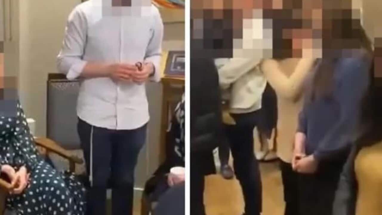 Victoria Police are investigating a video which shows an illegal engagement party in St Kilda.