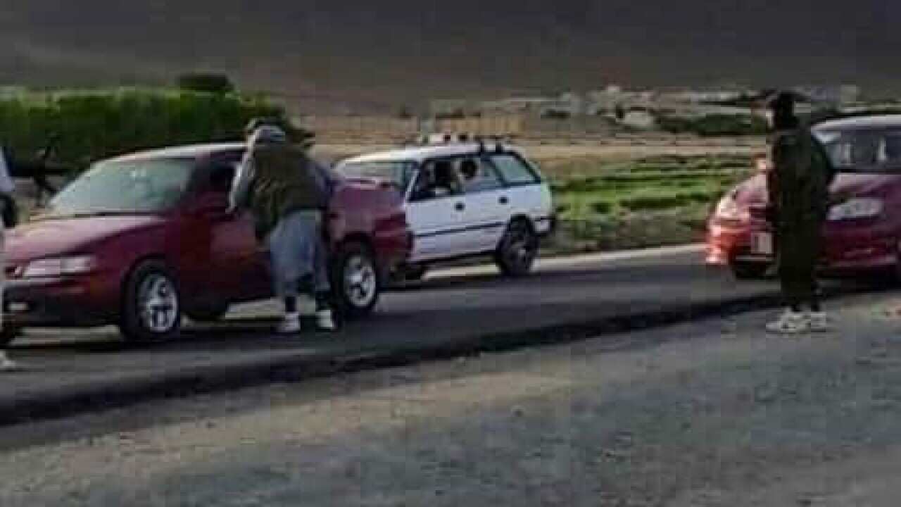 Afghan Taliban's checkpoints