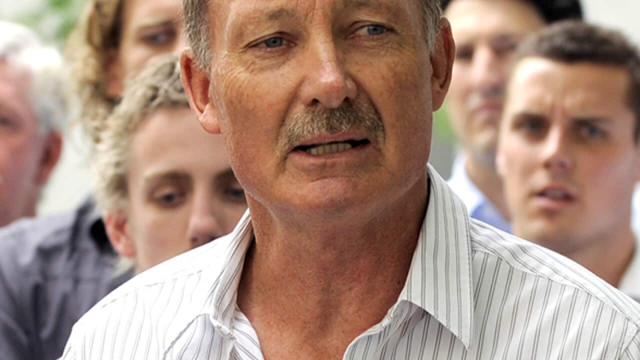 Sailing legend John Bertrand