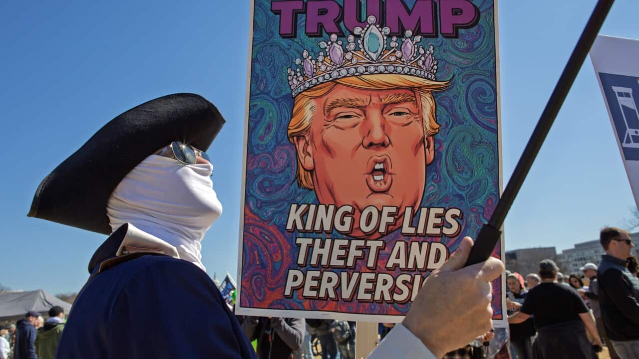 DC: Protest Against Donald Trump Administration and U.S.–Israel Strike on Iran in Washington