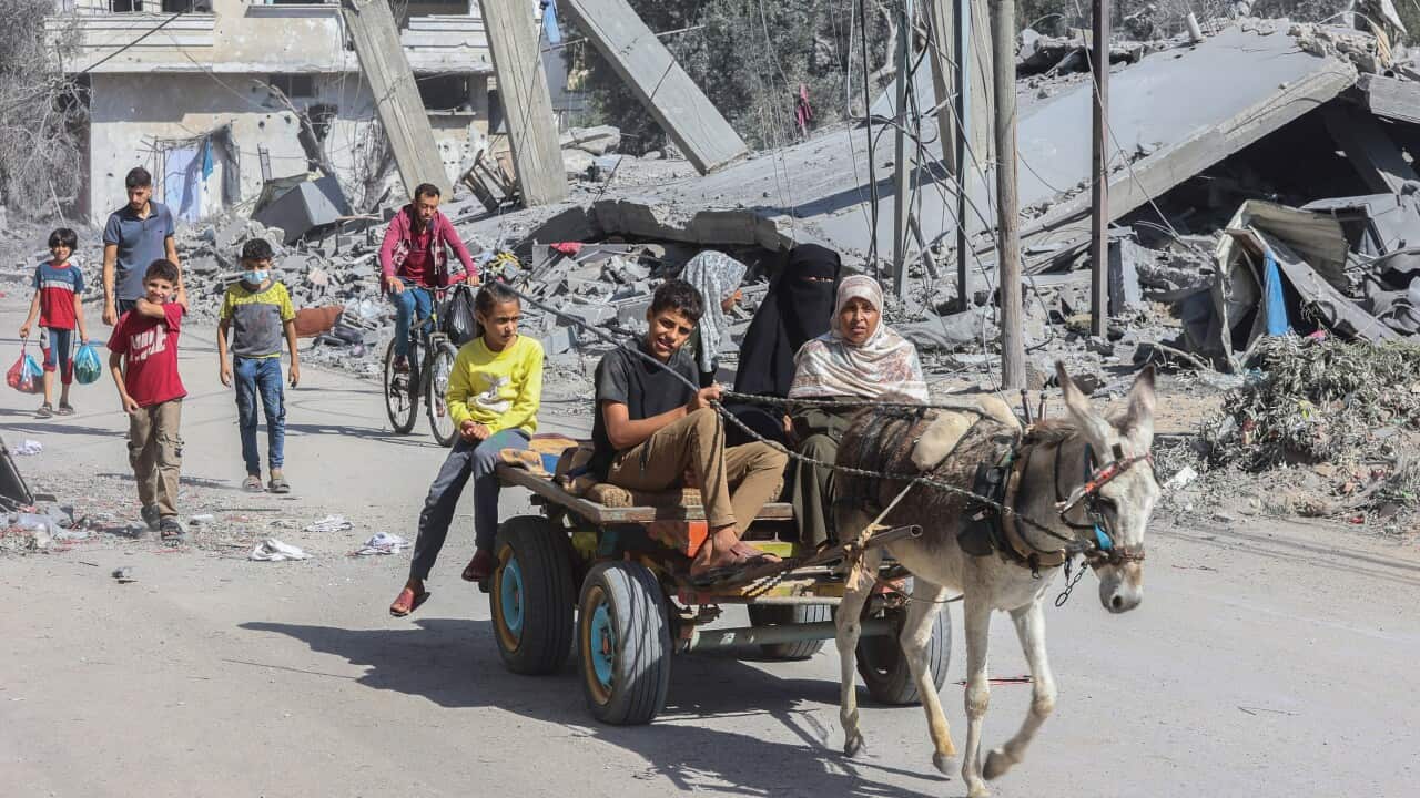 Israel-Palestine conflict in Gaza, Palestine - 30 Oct 2023