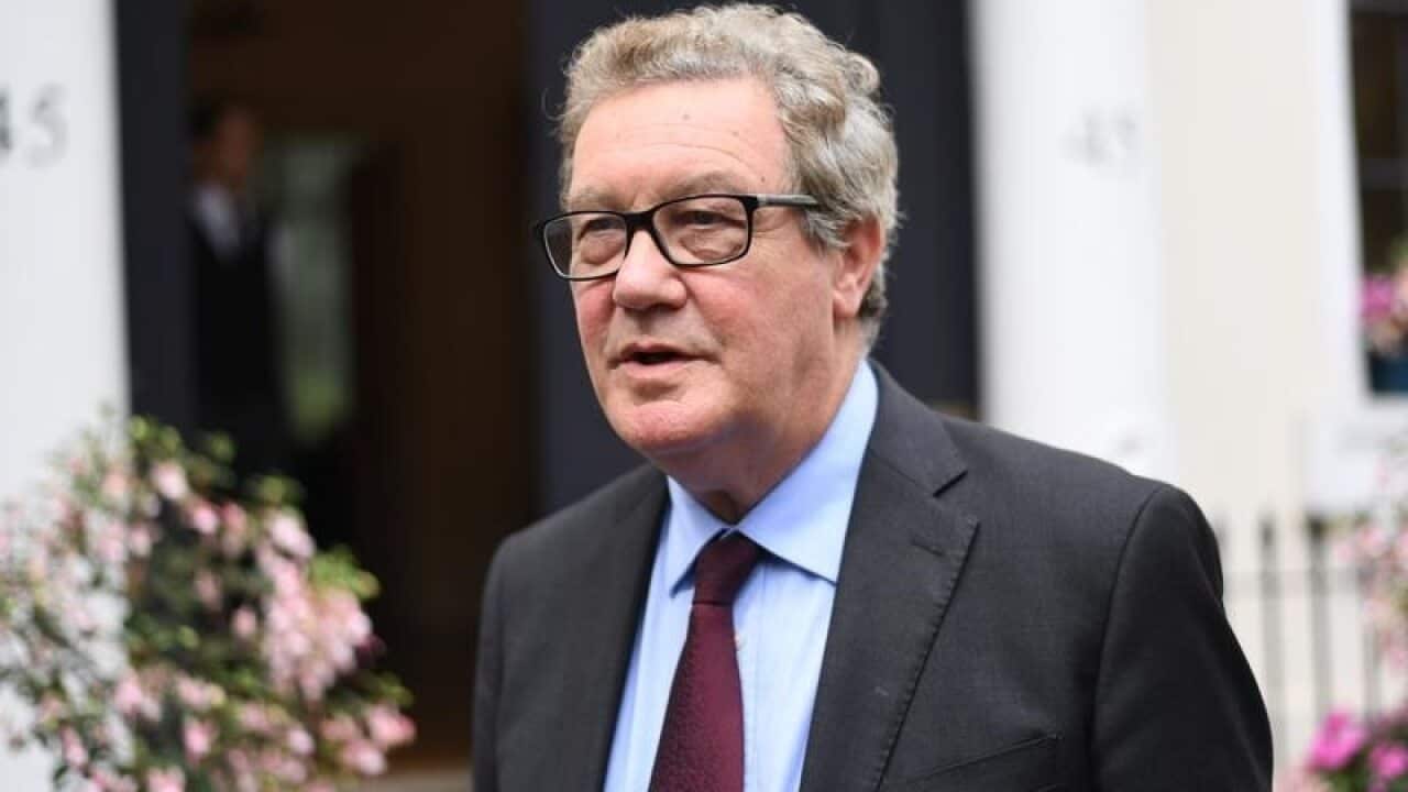 Alexander Downer met George Papadopoulos at a London wine bar in May, 2016.