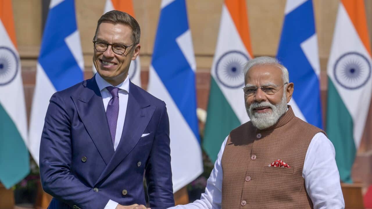 India: Prime Minister Narendra Modi Meets Finland President Alexander Stubb At Hyderabad House In Delhi