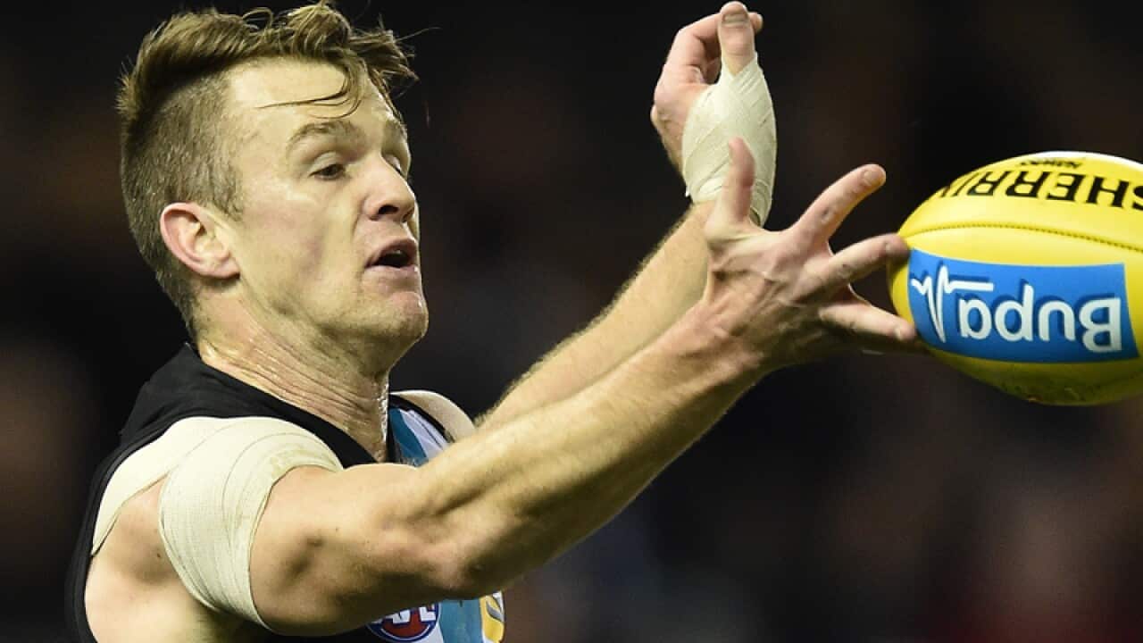 Port Adelaide Power player Robbie Gray