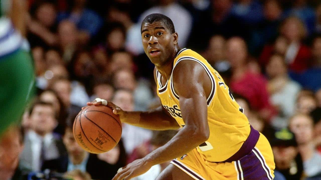 Magic Johnson, LA Lakers, basketball player