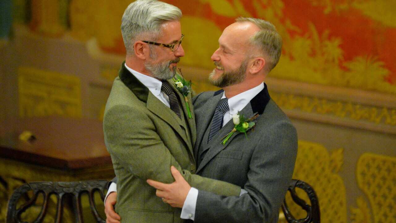 Gay marriage now legal in England and Wales | SBS News