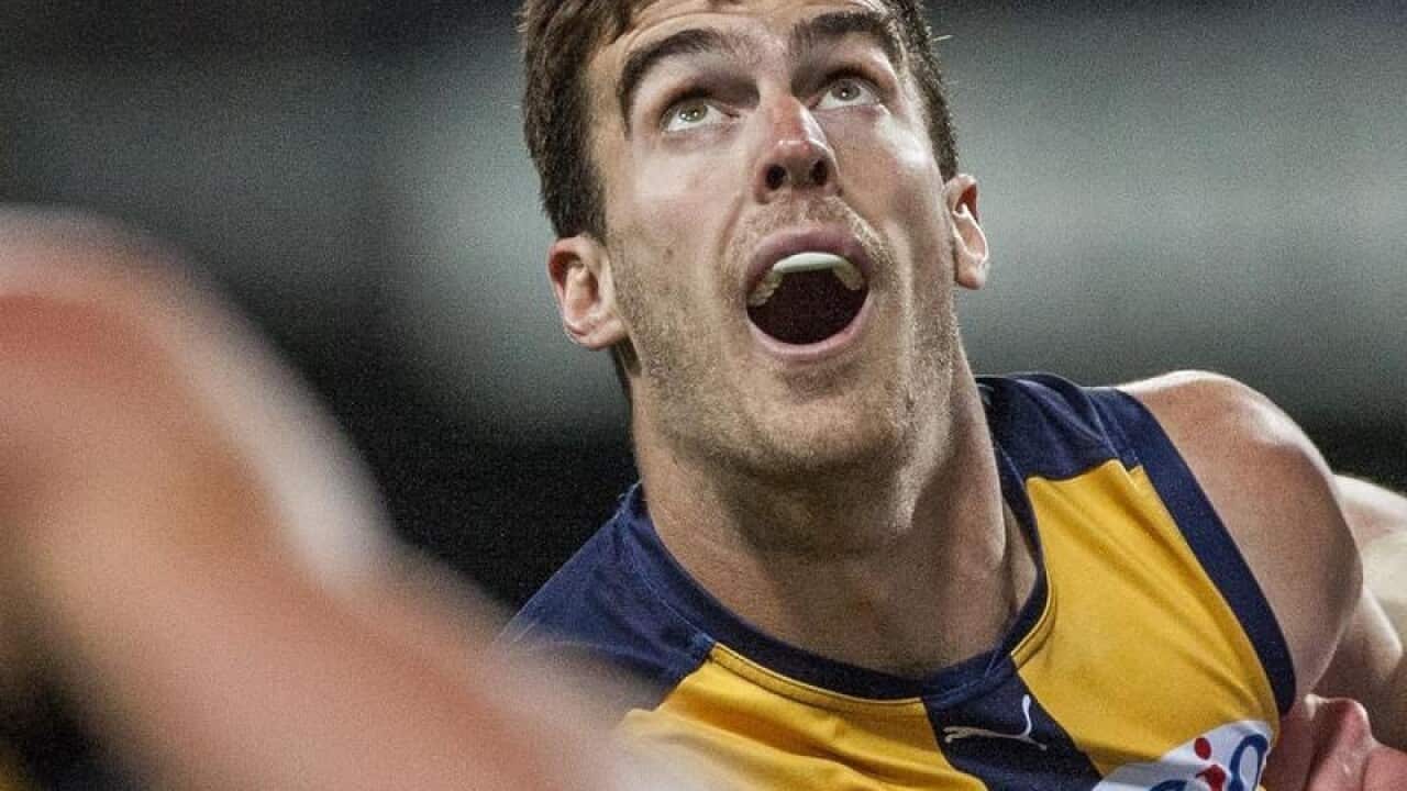 West Coast ruckman Scott Lycett