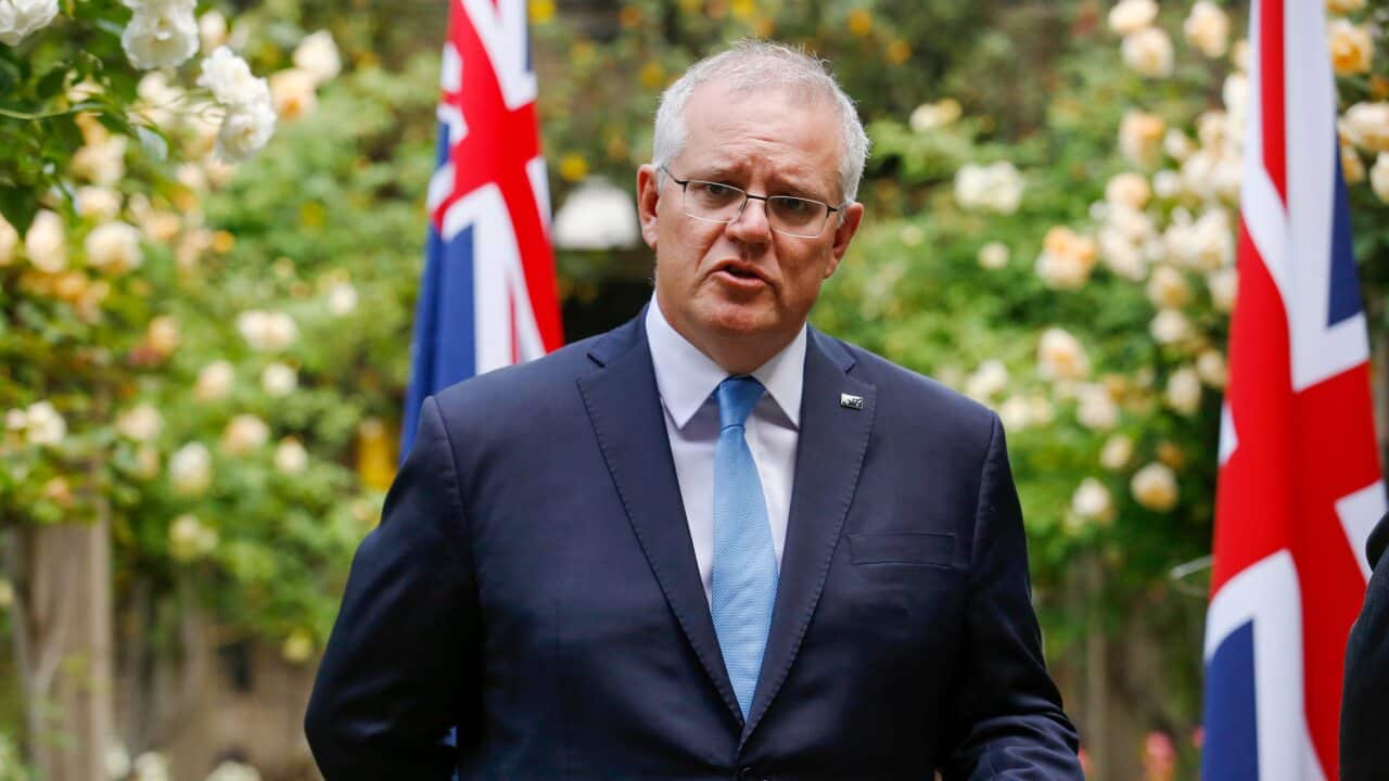 Scott Morrison has defended a side trip he took during his visit to the UK for the G7 summit.