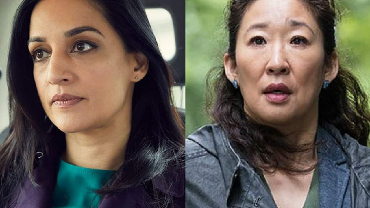 Archie Panjabi Sandra Oh