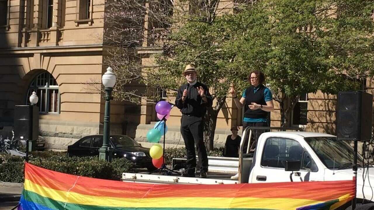 Anglican priest Dr Peter Catt