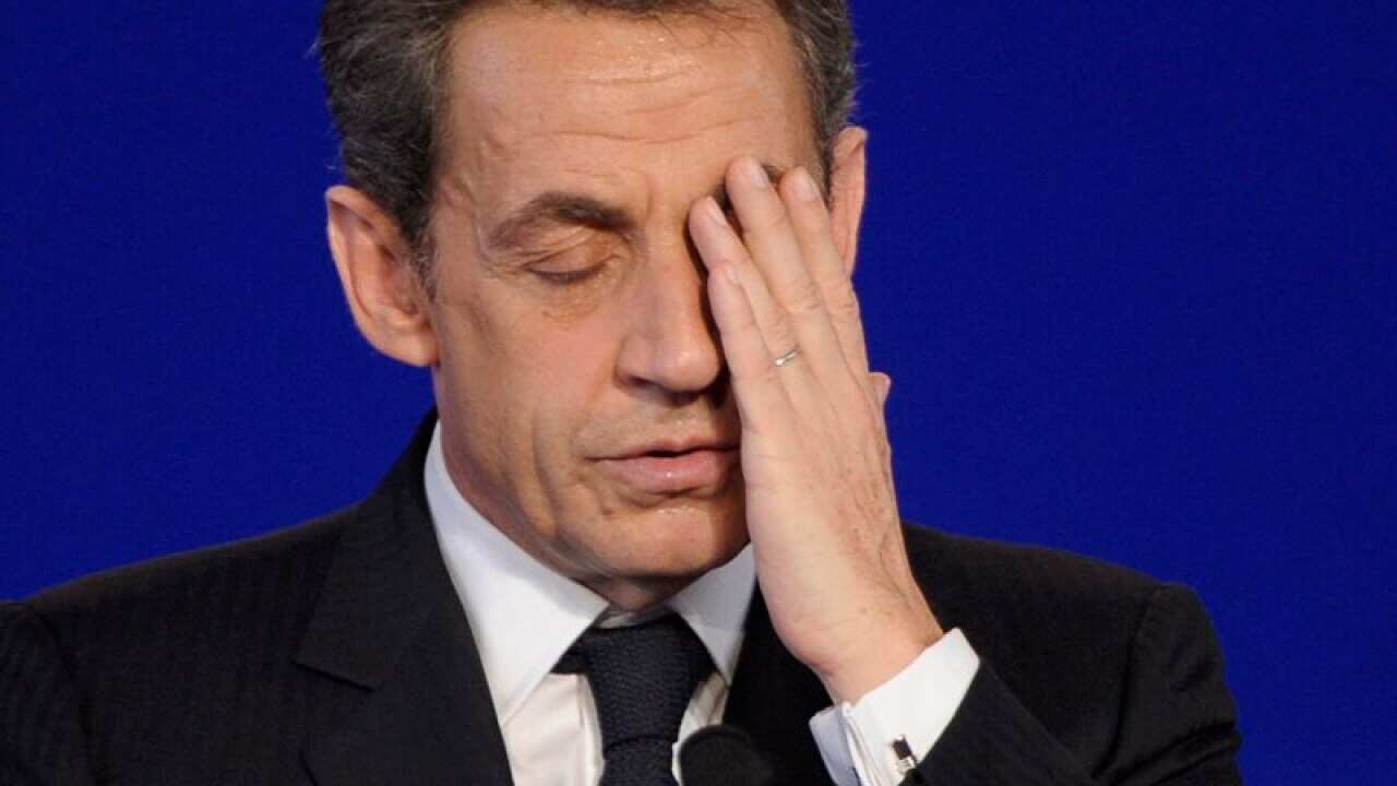 Former French president Nicolas Sarkozy