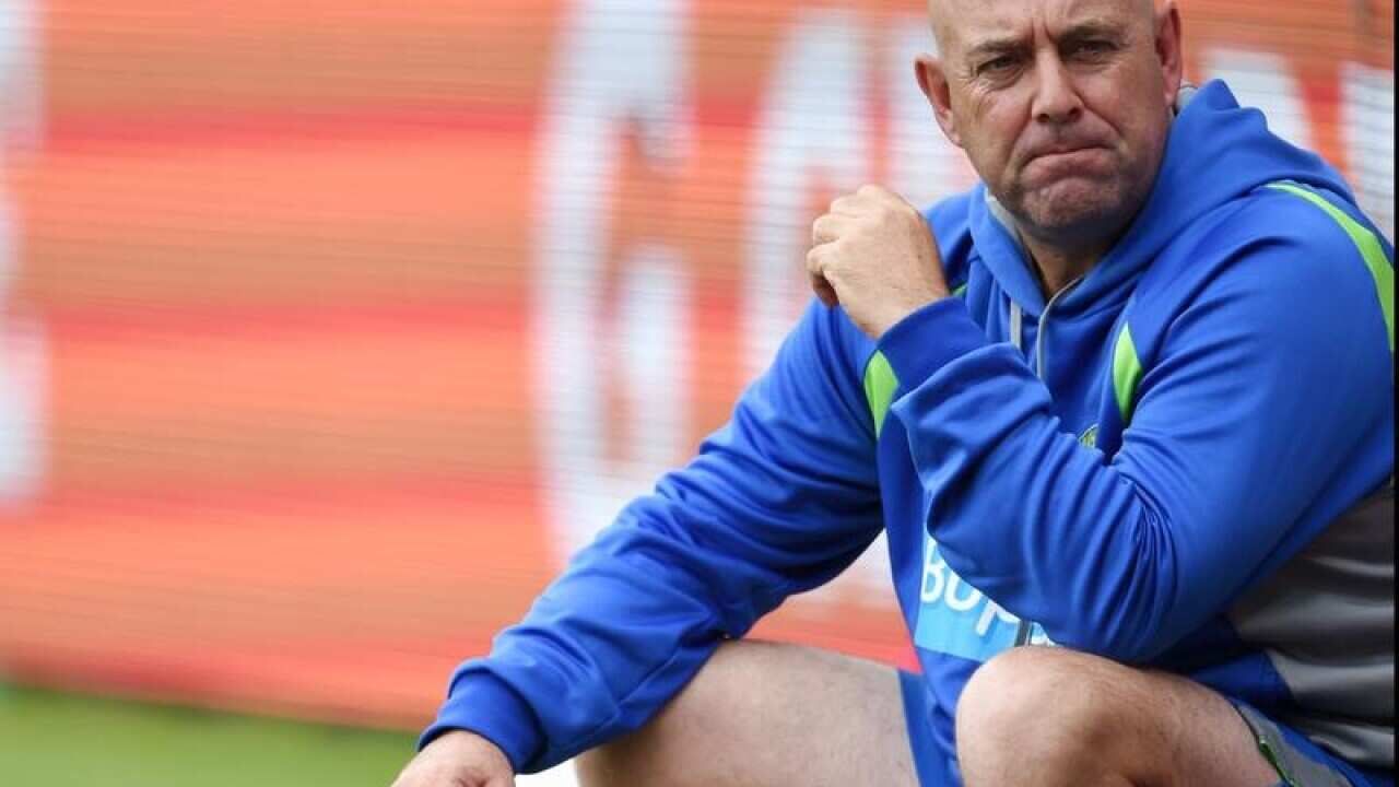 A file image of Australian coach Darren Lehmann