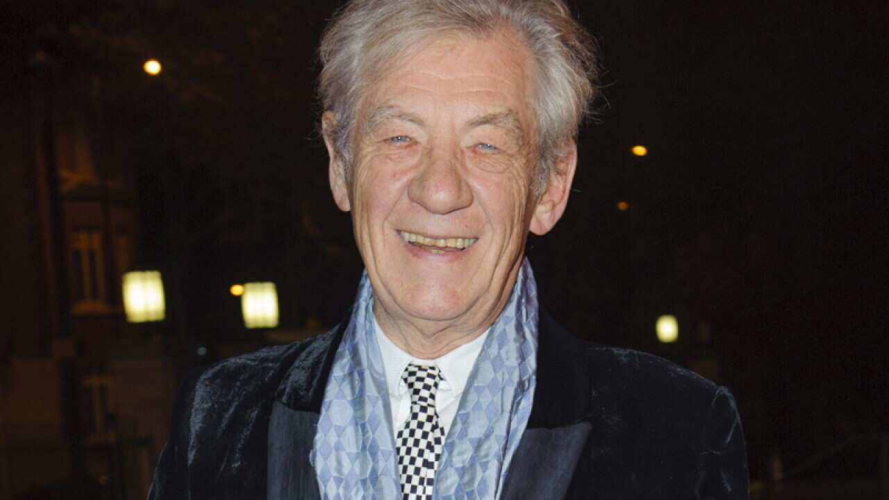 Sir Ian McKellen.