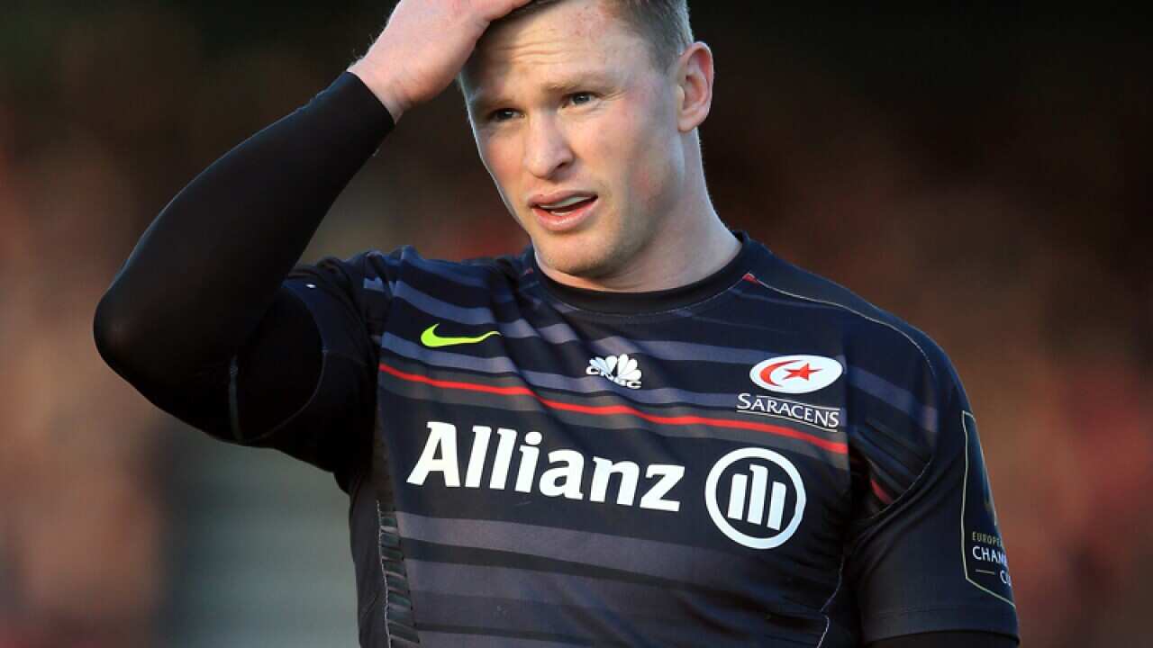 Saracens' Chris Ashton.