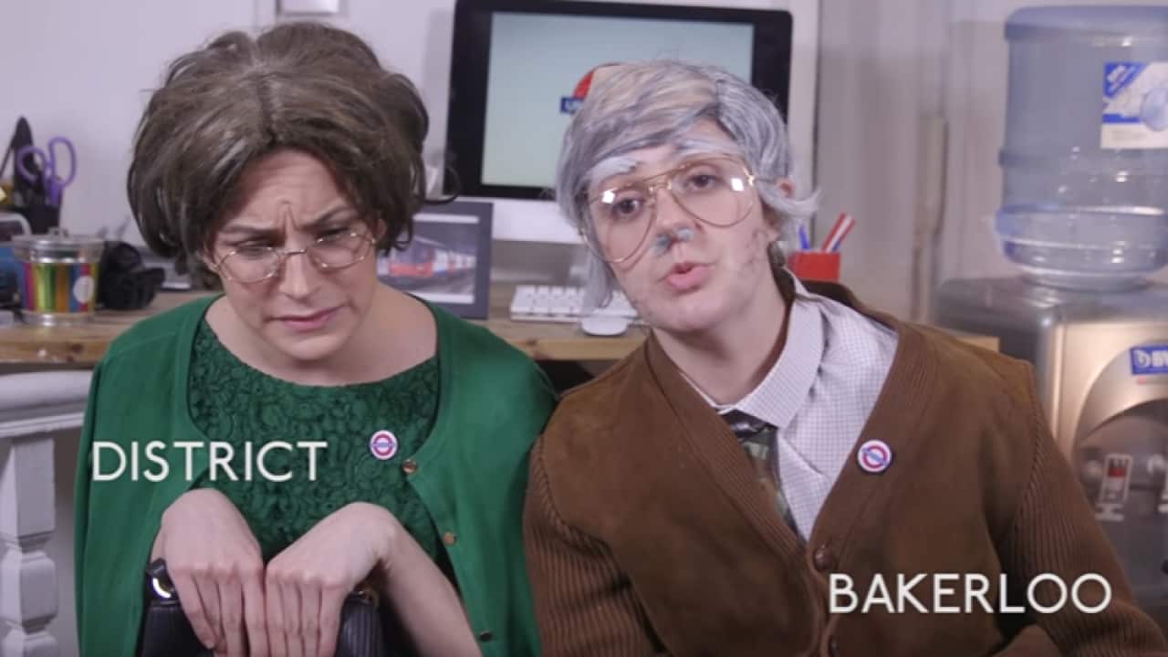 London Tubes as People