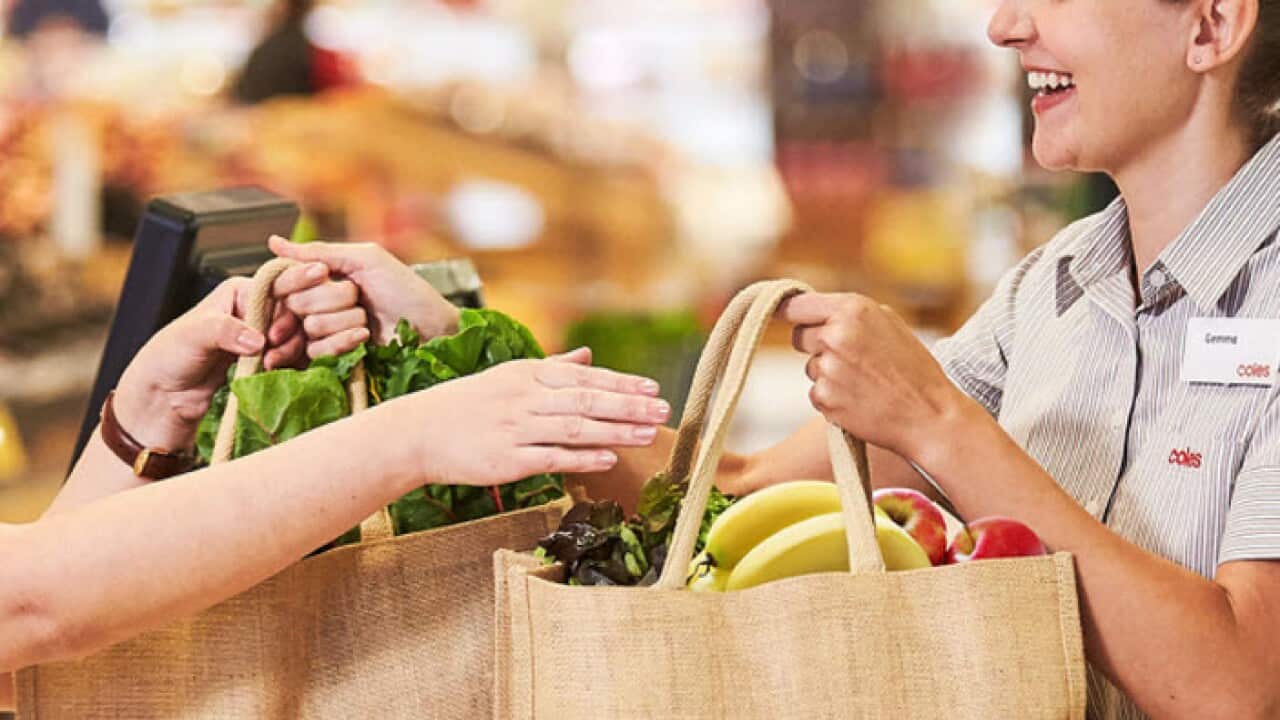 Coles to give out free 15-cent reusable bags until Sunday