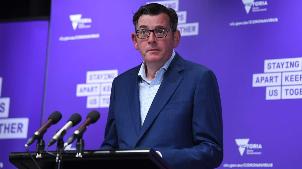 Victorian Premier Daniel Andrews.