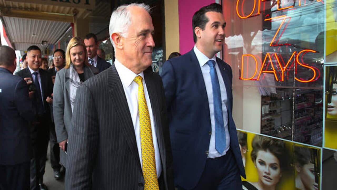Malcolm Turnbull and Michael Sukkar