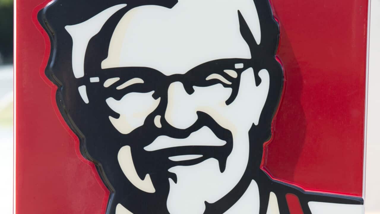 Kentucky Fried Chicken (KFC) signage.