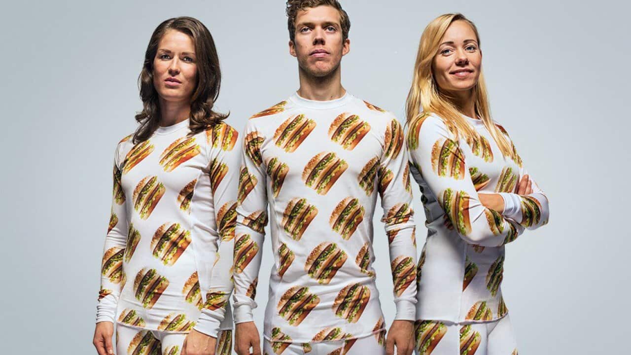 The McDonald's line includes thermals and wellies. (McDonald's)