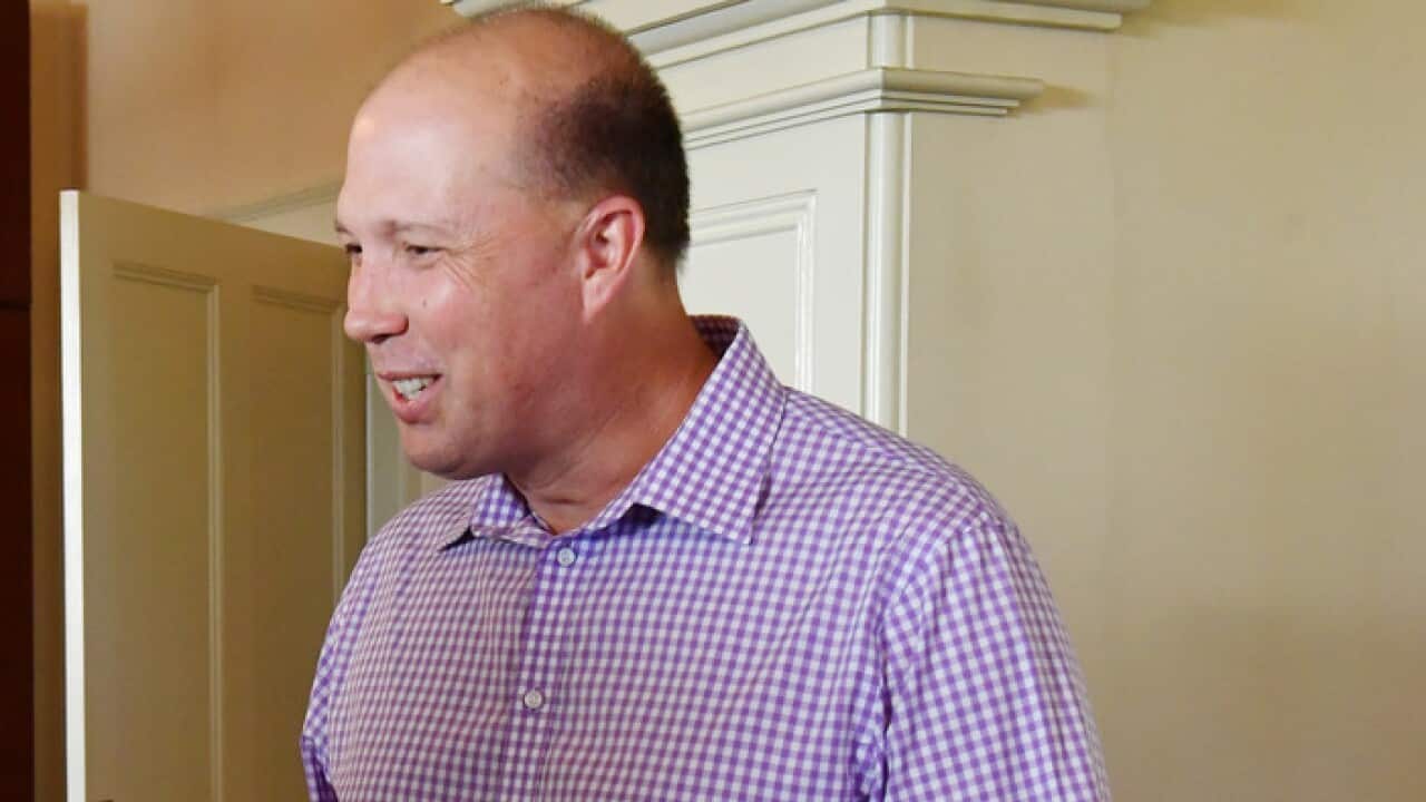 Home Affairs Minister Peter Dutton