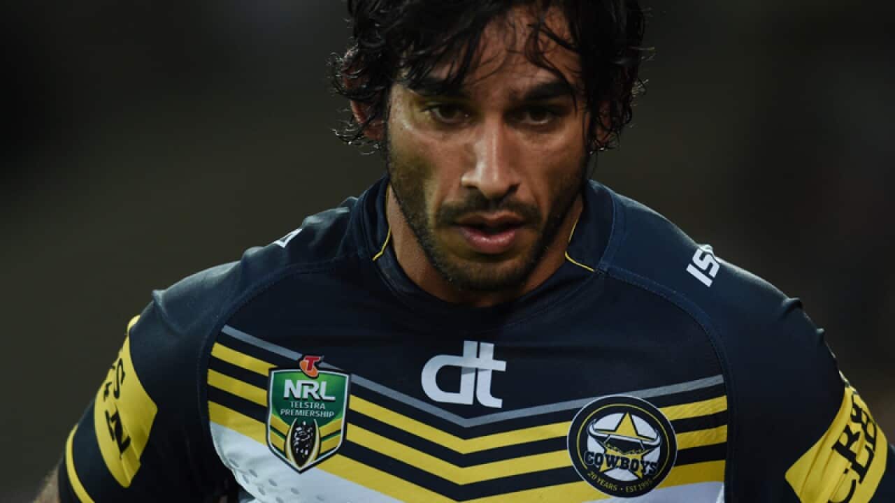Cowboys halfback Johnathan Thurston