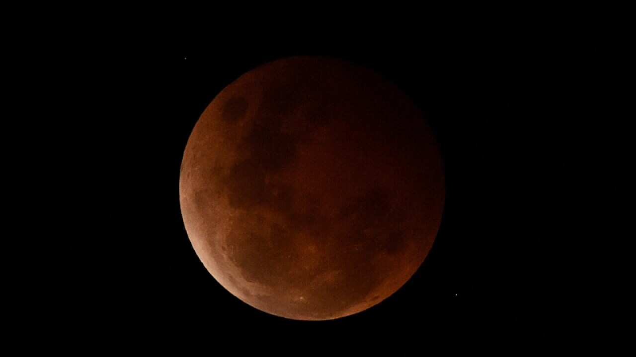 The Blood Moon in Sydney.