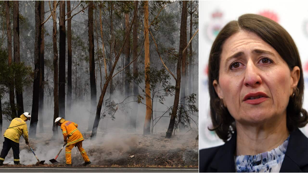 The New South Wales government is focussing its relief efforts on restoring and rebuilding key infrastructure.