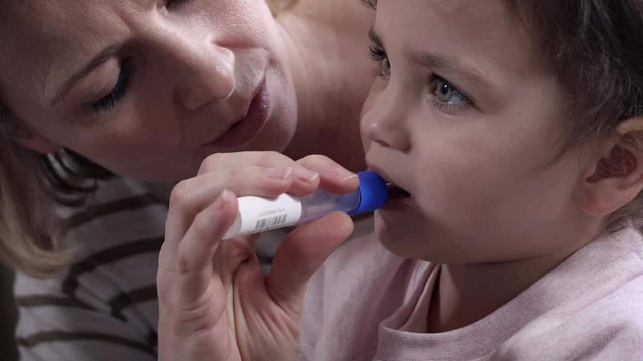 Mother Karyn Henner and her daughter Michelle using the NextGen test.