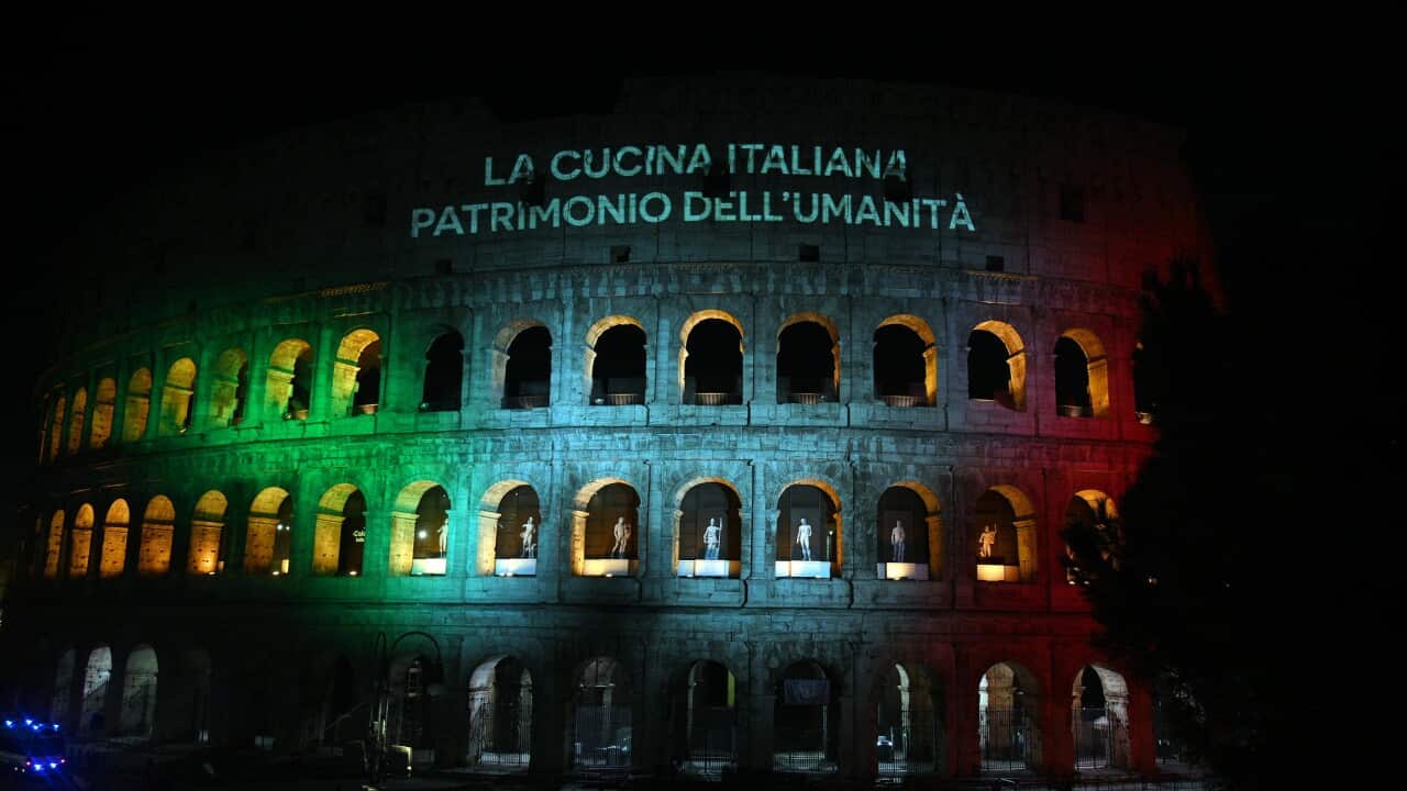 Celebrating the Italian cuisine as a UNESCO heritage, in Rome
