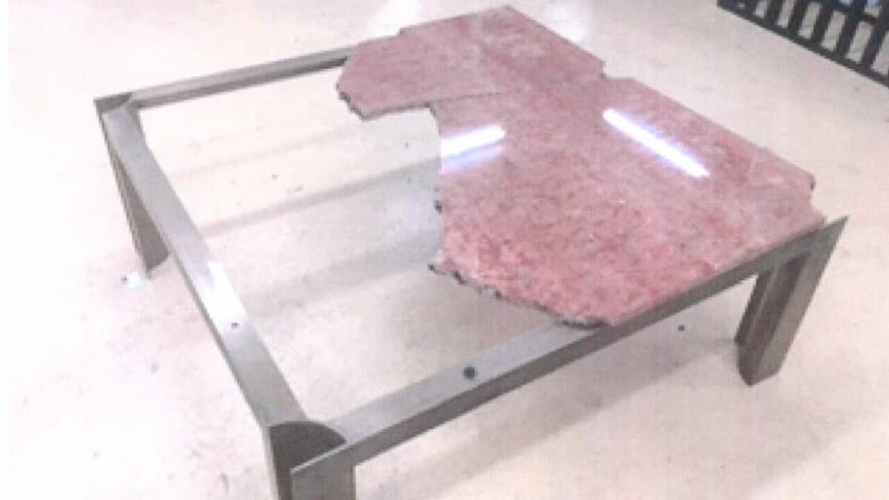 Marble table
