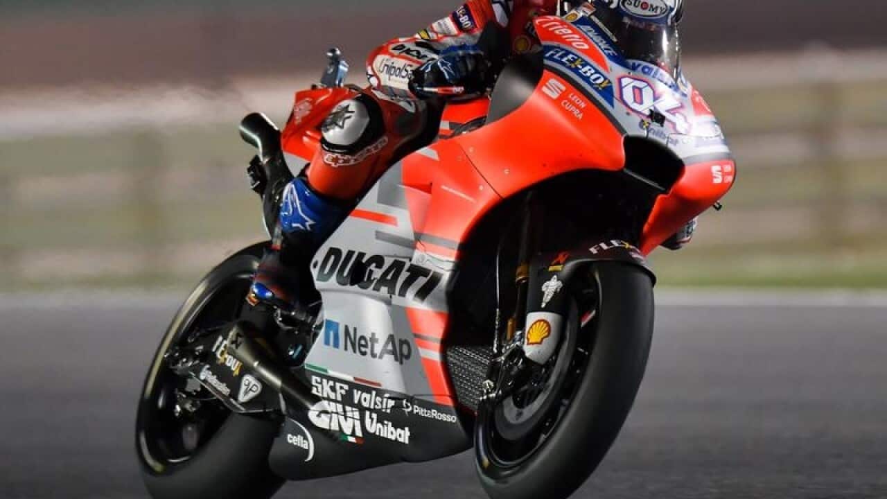 Andrea Dovizioso of Ducati