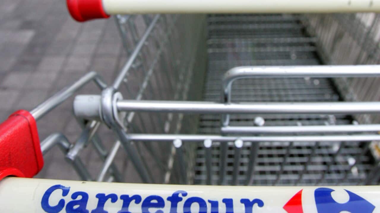Carrefour trolleys