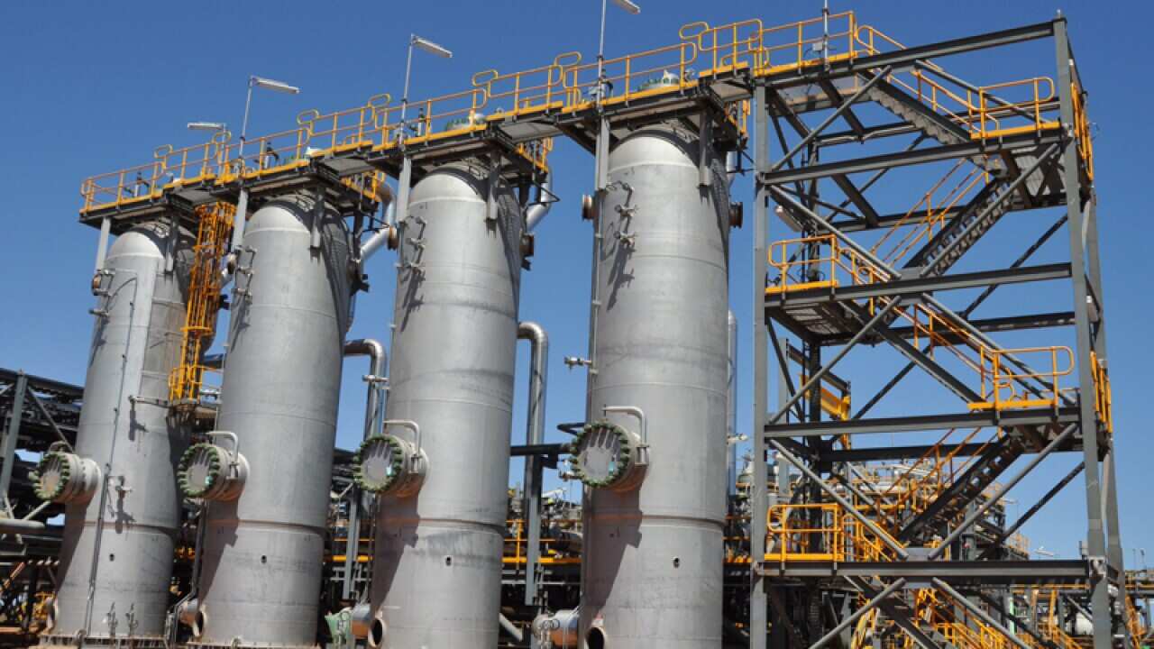 The Macedon gas plant in Western Australia