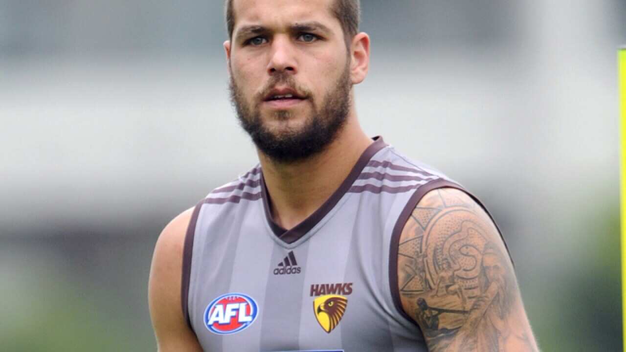 Hawthorn star Lance Franklin