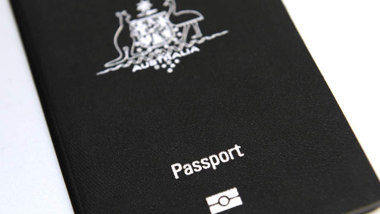 An Australian passport