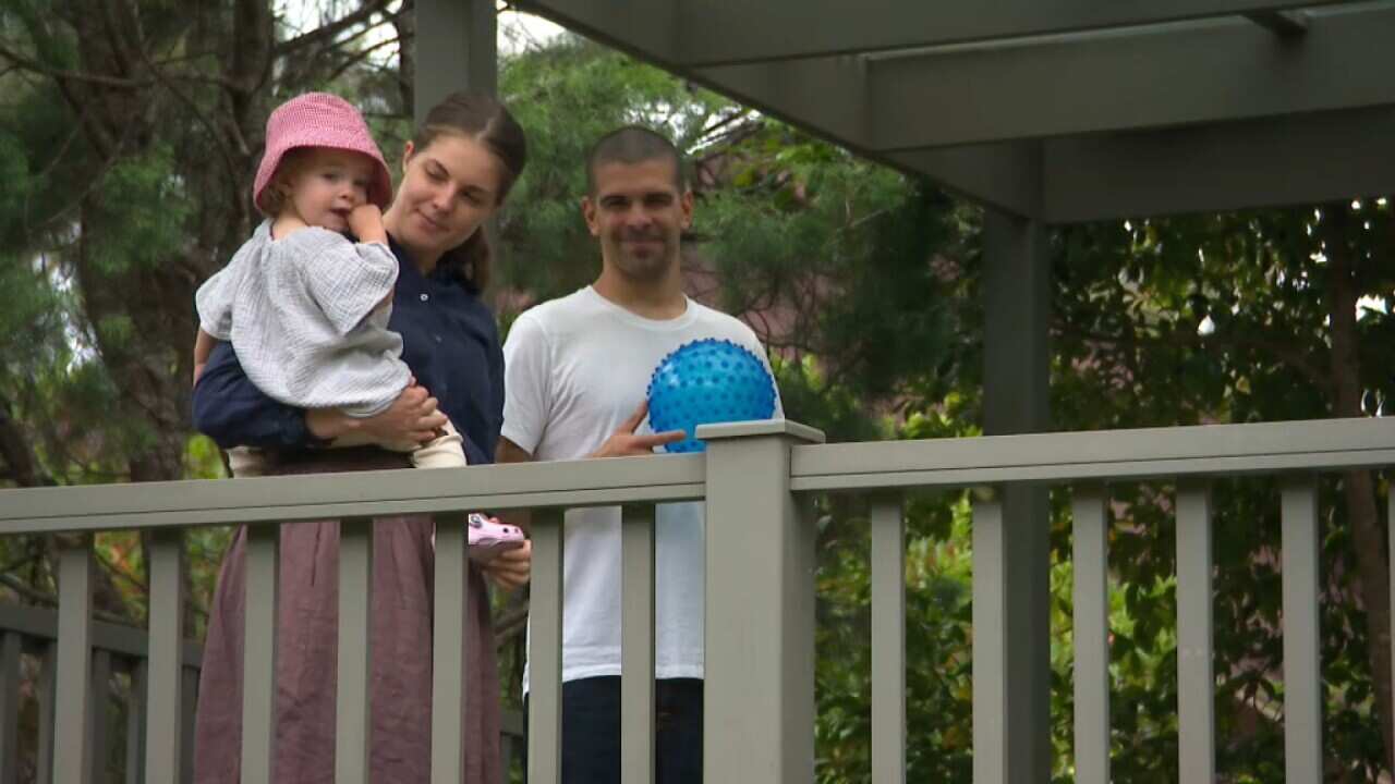 Jami Seale and her family have come out through the other side after her experience with postnatal anxiety and depression