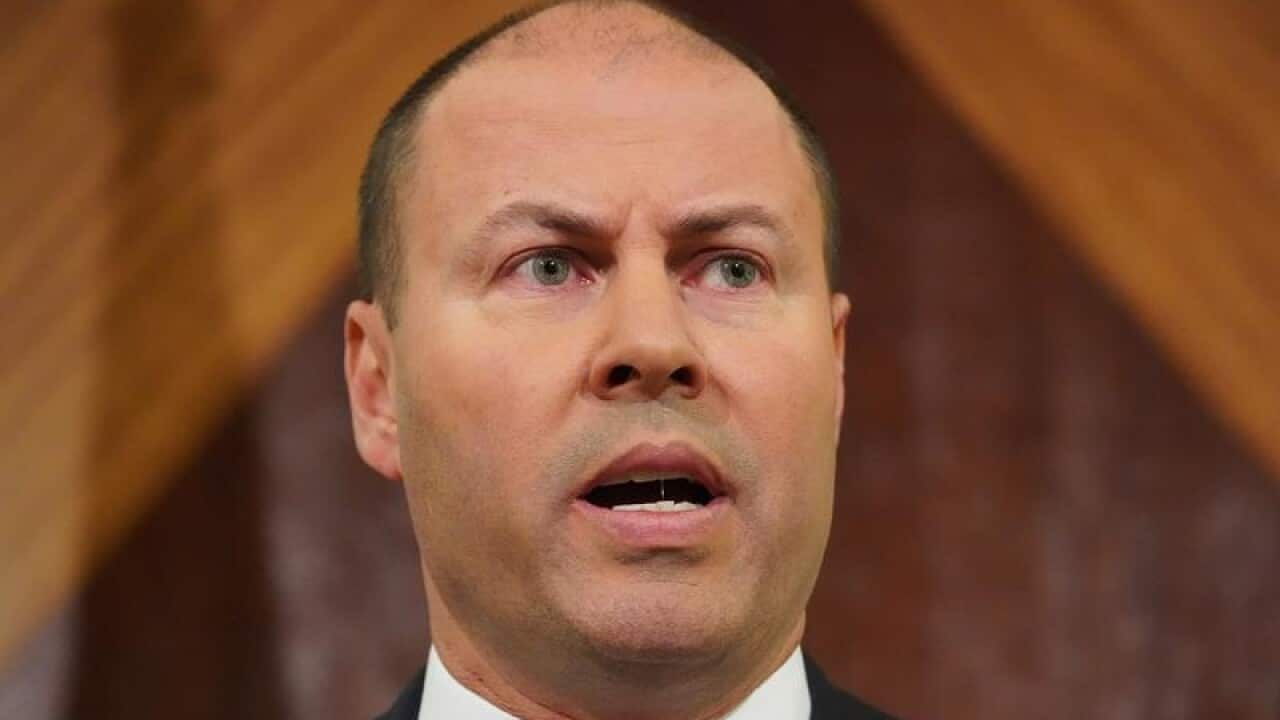 Federal Treasurer Josh Frydenberg