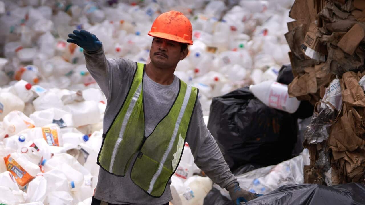 USA PHOTO SET WORLD ENVIRONMENT DAY 2023 PLASTIC WASTES