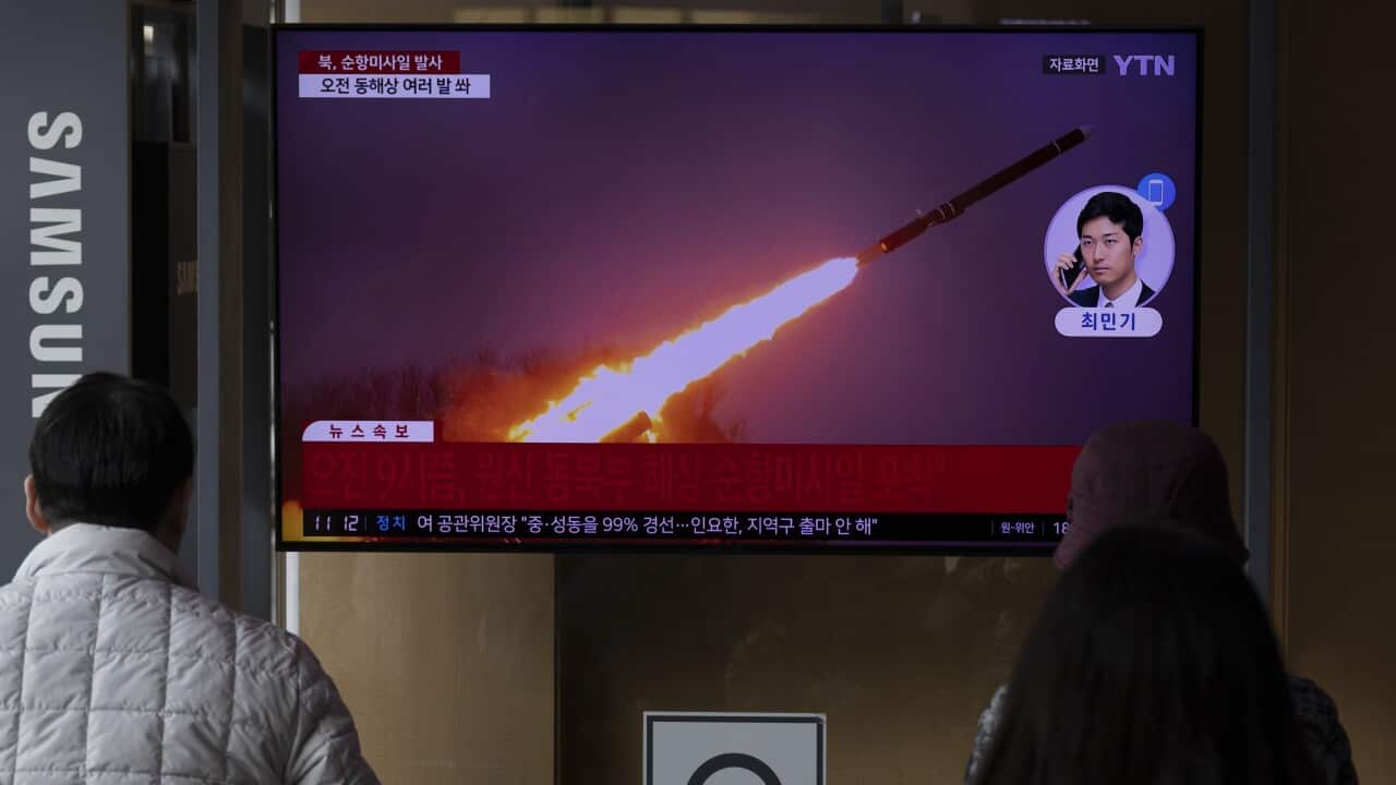 SOUTH KOREA NORTH KOREA MISSILE LAUNCH