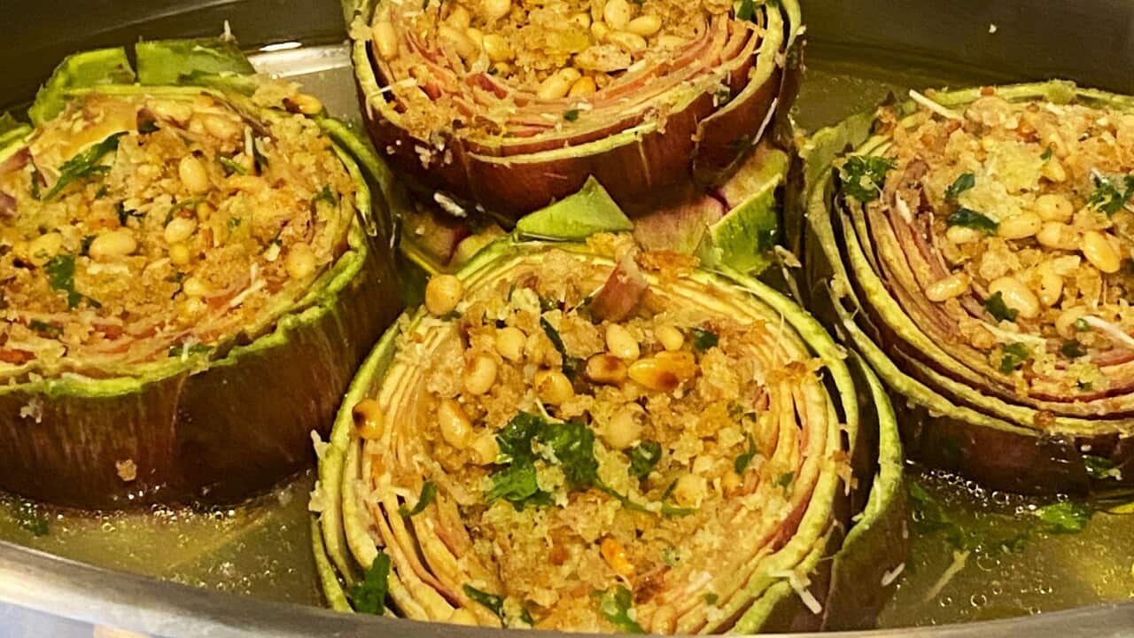 Stuffed artichokes