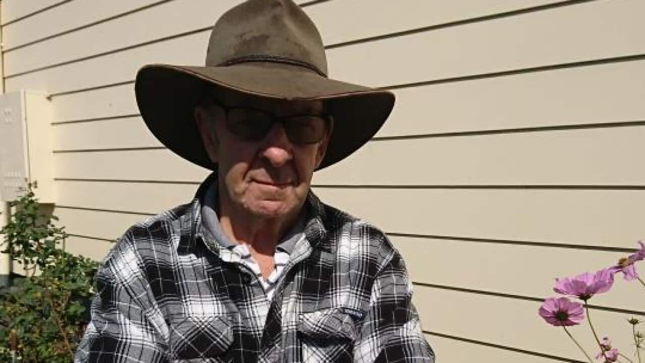 Robin Smith, who receives his bravery award 43 years after the event