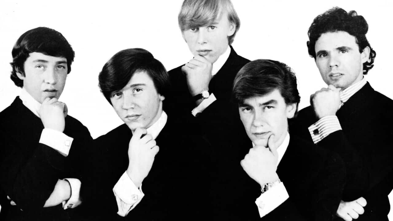 Supplied image obtained Friday, Aug. 15, 2014 of Australia rock group The Easybeats.  (AAP Image/Sony Music) NO ARCHIVING, EDITORIAL USE ONLY