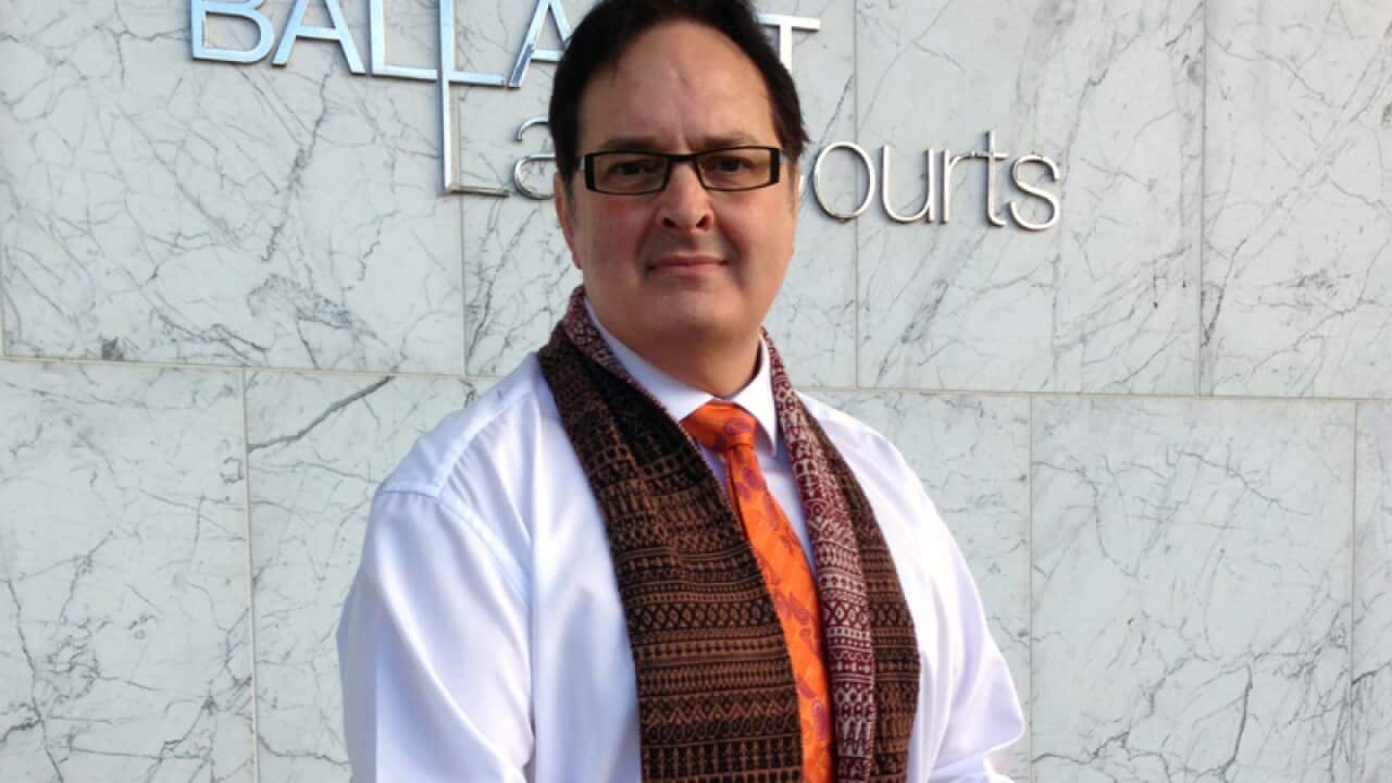 Victim Stephen Woods.