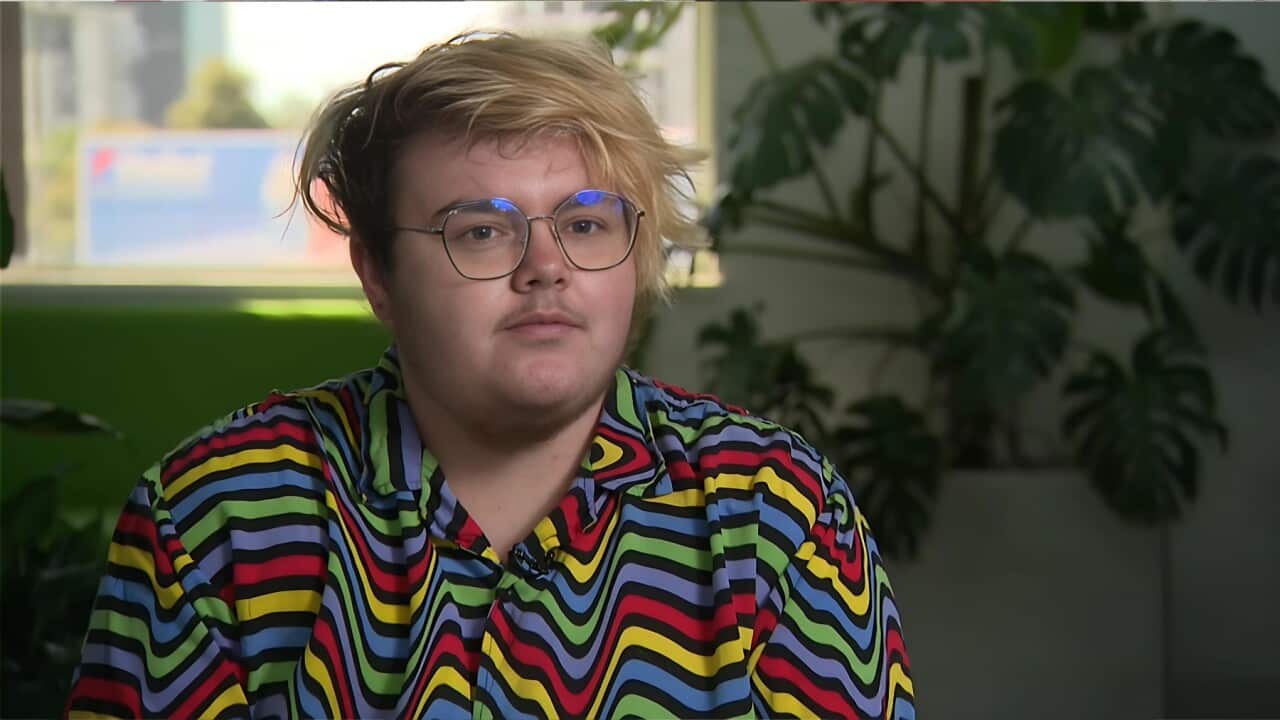 Tyler Addams grew up with housing insecurity (SBS).