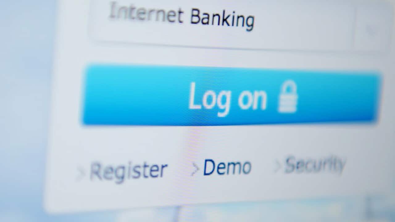 The internet log in for Australian bank ANZ in Sydney, Thursday, Nov. 17, 2011. (AAP Image/Tracey Nearmy) NO ARCHIVING