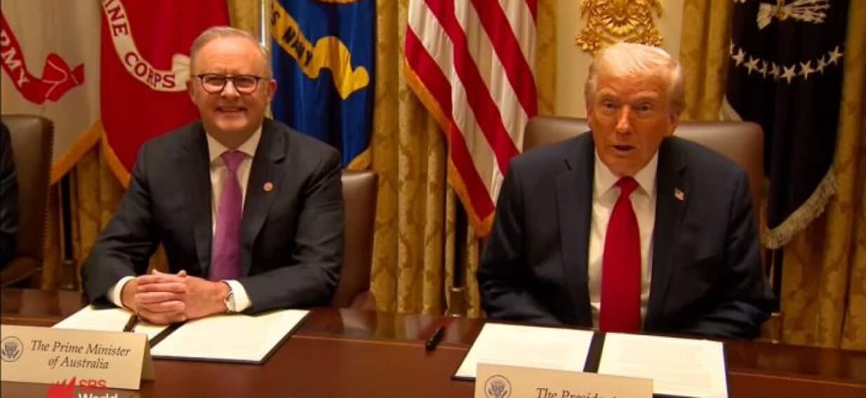 Albanese sits down in White House with Trump: 'We're going to get a lot done'
