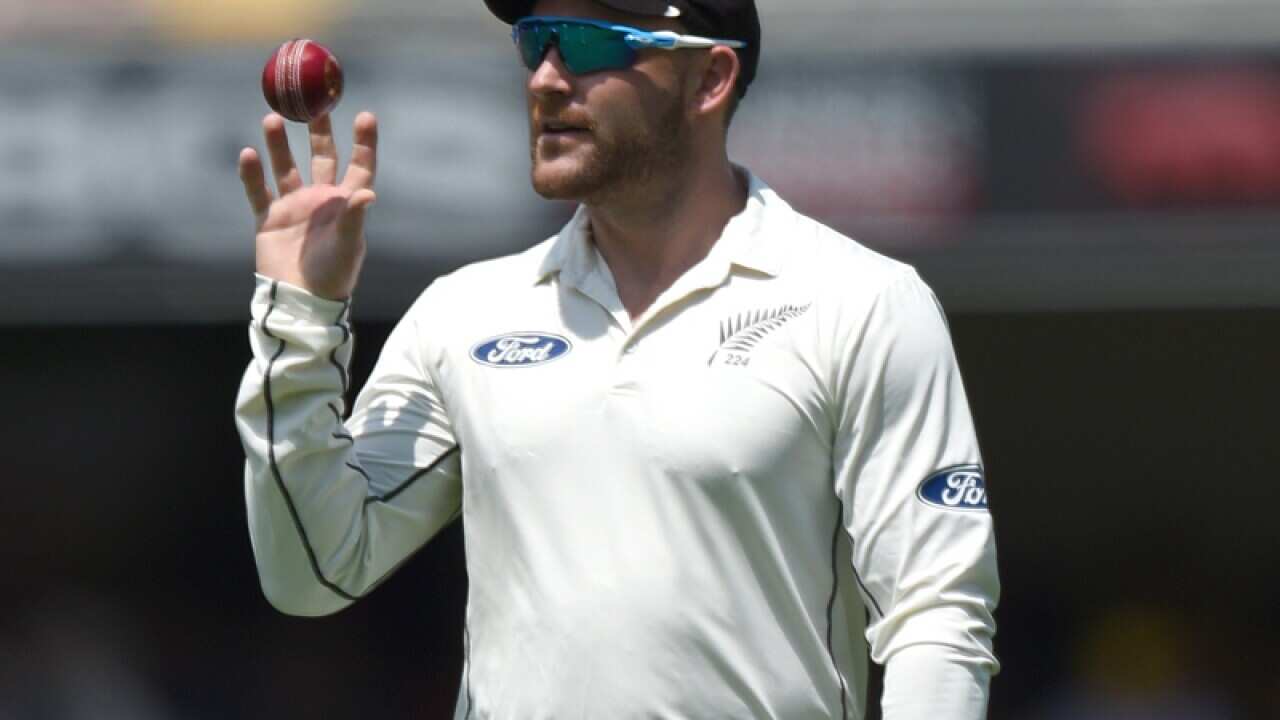 New Zealand captain Brendon McCullum.