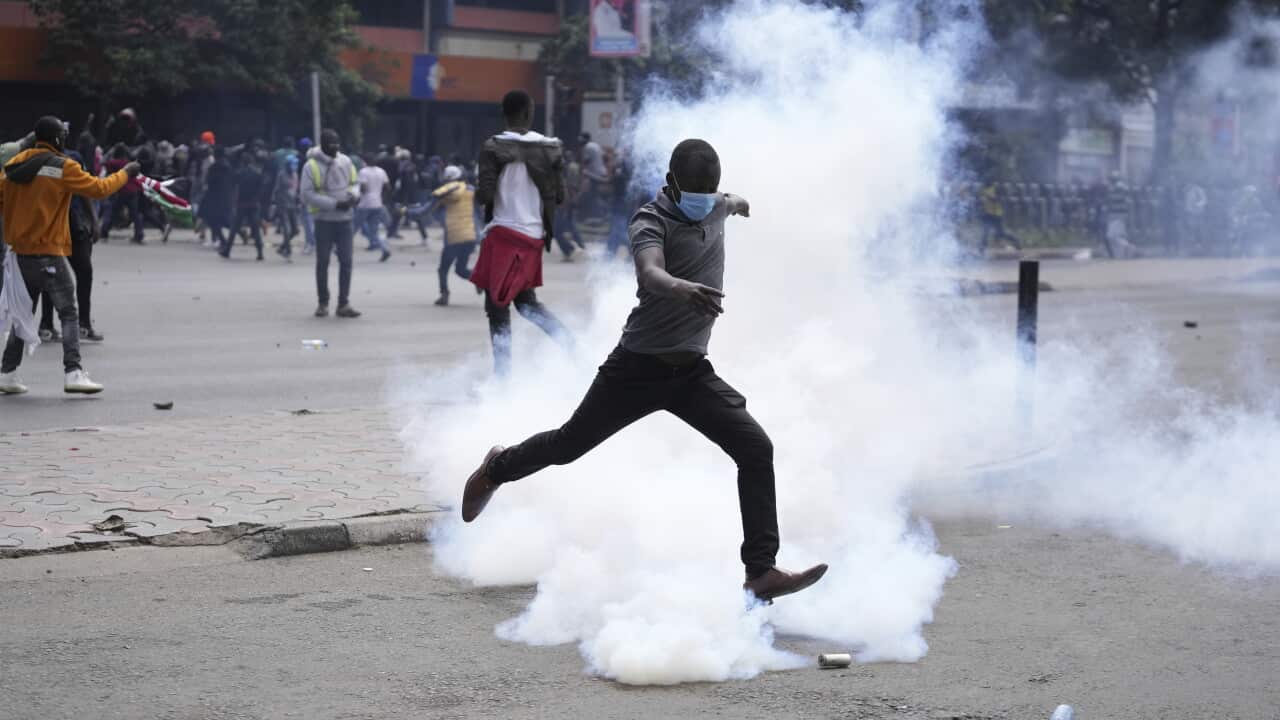 Thirteen people killed and dozens wounded in Kenya as police open fire on protesters Thirteen people killed and dozens wounded in Kenya as police open fire on protesters