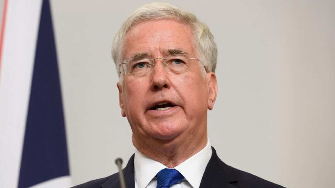 Defence Secretary Sir Michael Fallon